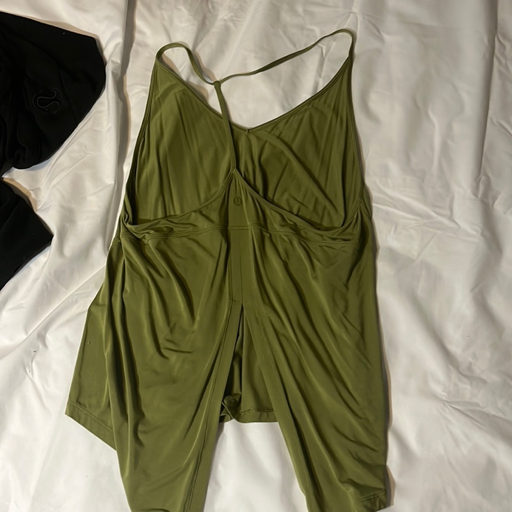 Lululemon modal-silk yoga tank top